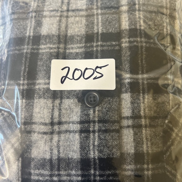 Pendleton Wool Board‎ Shirt Douglas Tartan Gray Black Plaid 100% Virgin Wool S - Picture 14 of 14